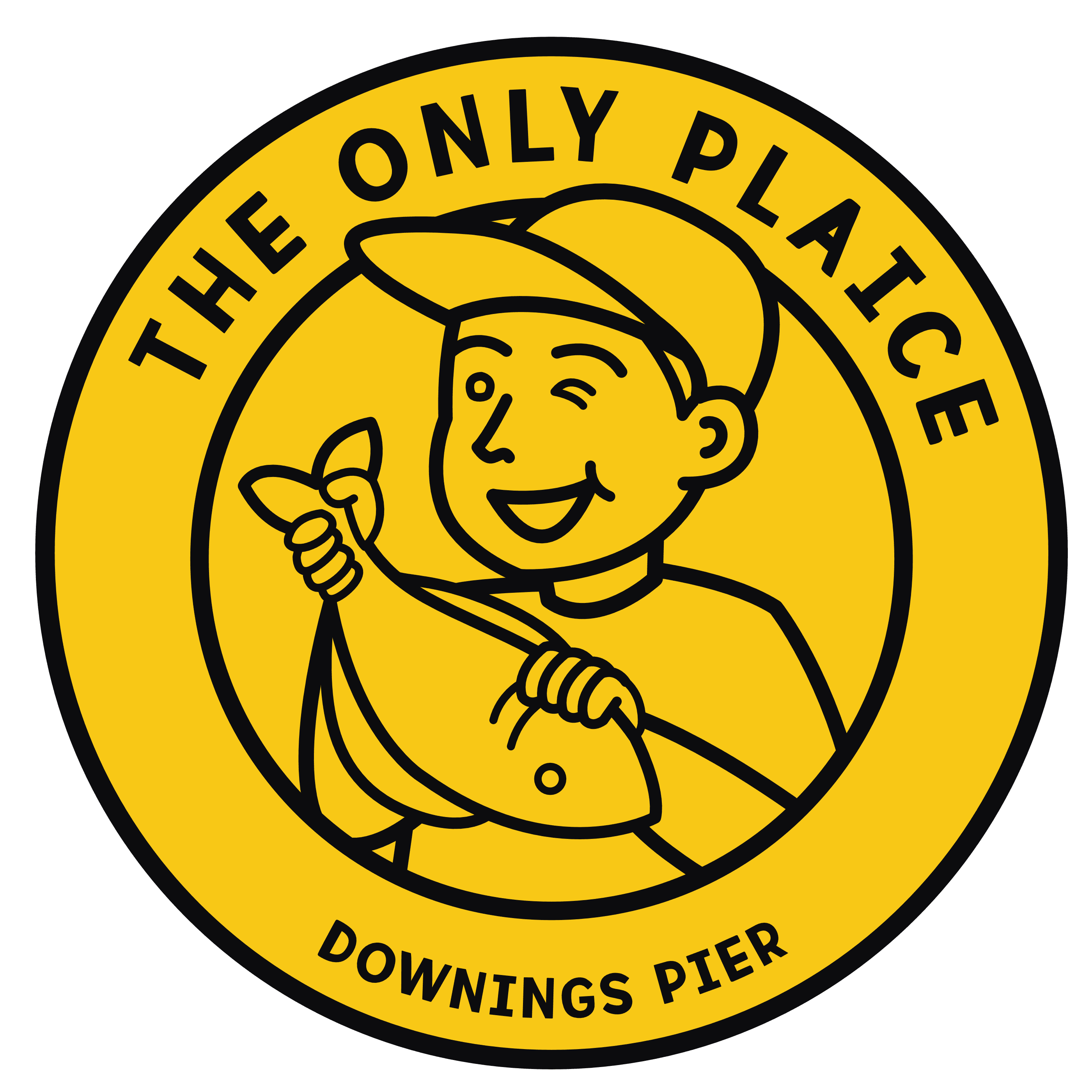 Image The Only Plaice Logo